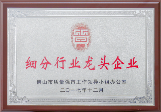 細分行業(yè)龍頭企業(yè)